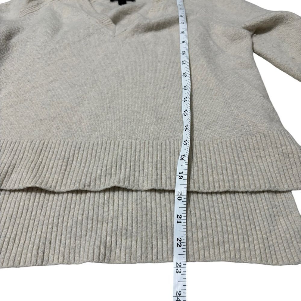 J.Crew V-Neck Super Soft Yarn Hi-Lo Sweater - Picture 6 of 10
